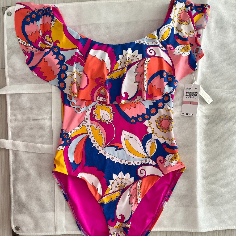 Ruffle swimsuit